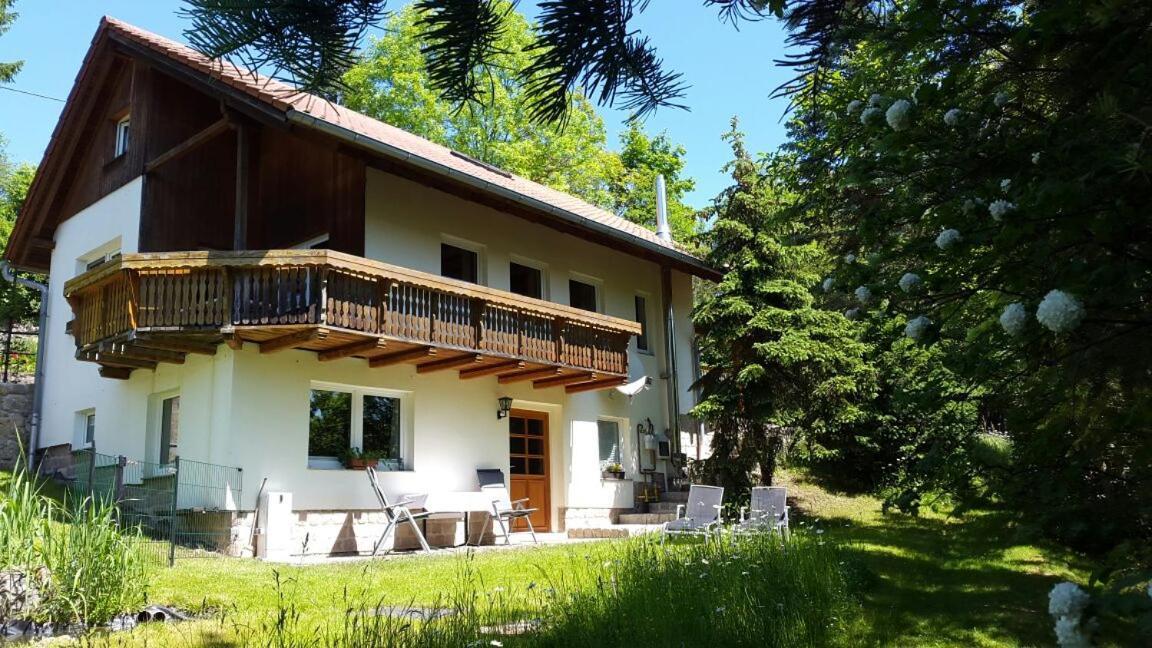 Ferienhaus "Am Schleifenbach" Saalfeld Saale Exteriér fotografie